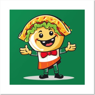 kawaii Taco  T-Shirt cute potatofood funny Posters and Art